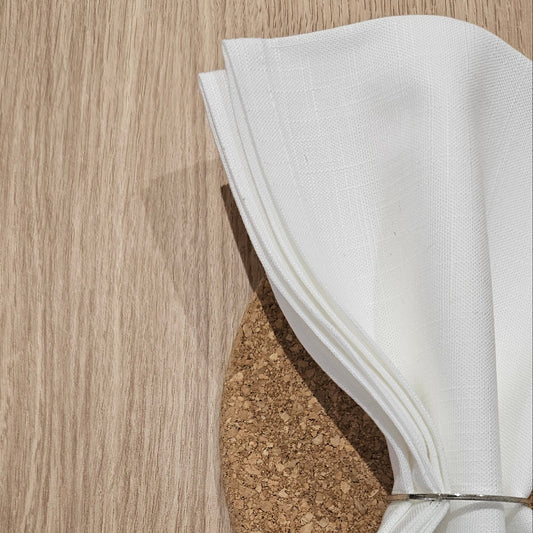Set of 2 Linen-Look Napkins
