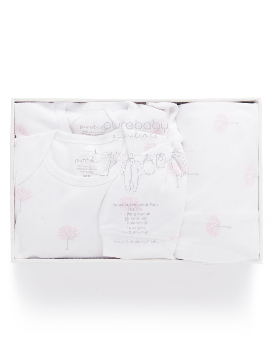 Purebaby Essentials Hospital Pack 03 months Tielle Love Luxury by