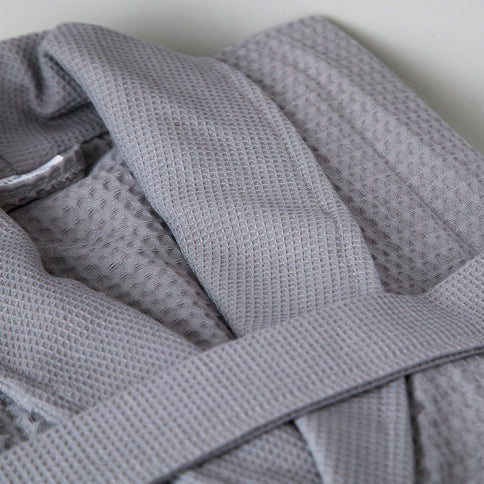 grey spa luxury robe