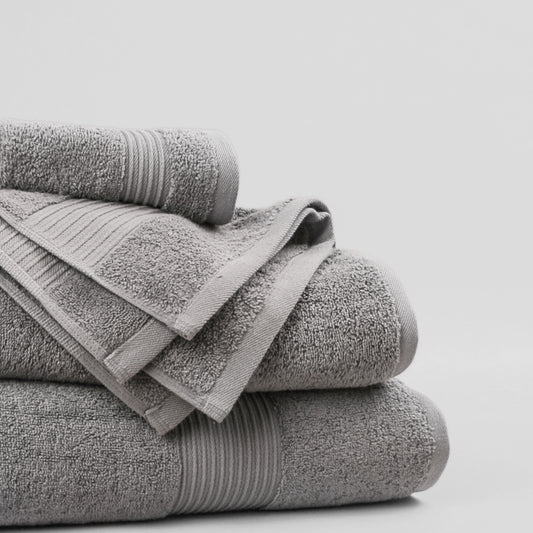 luxury spa towels grey