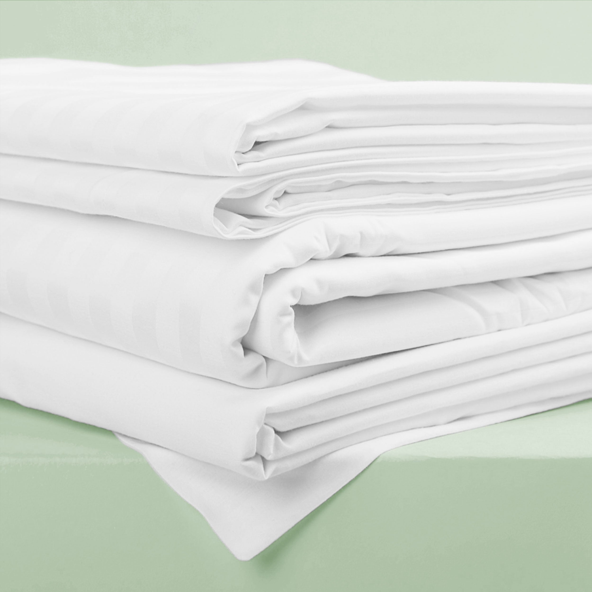 Satin Stripe 300 Thread Count Bedlinen Set