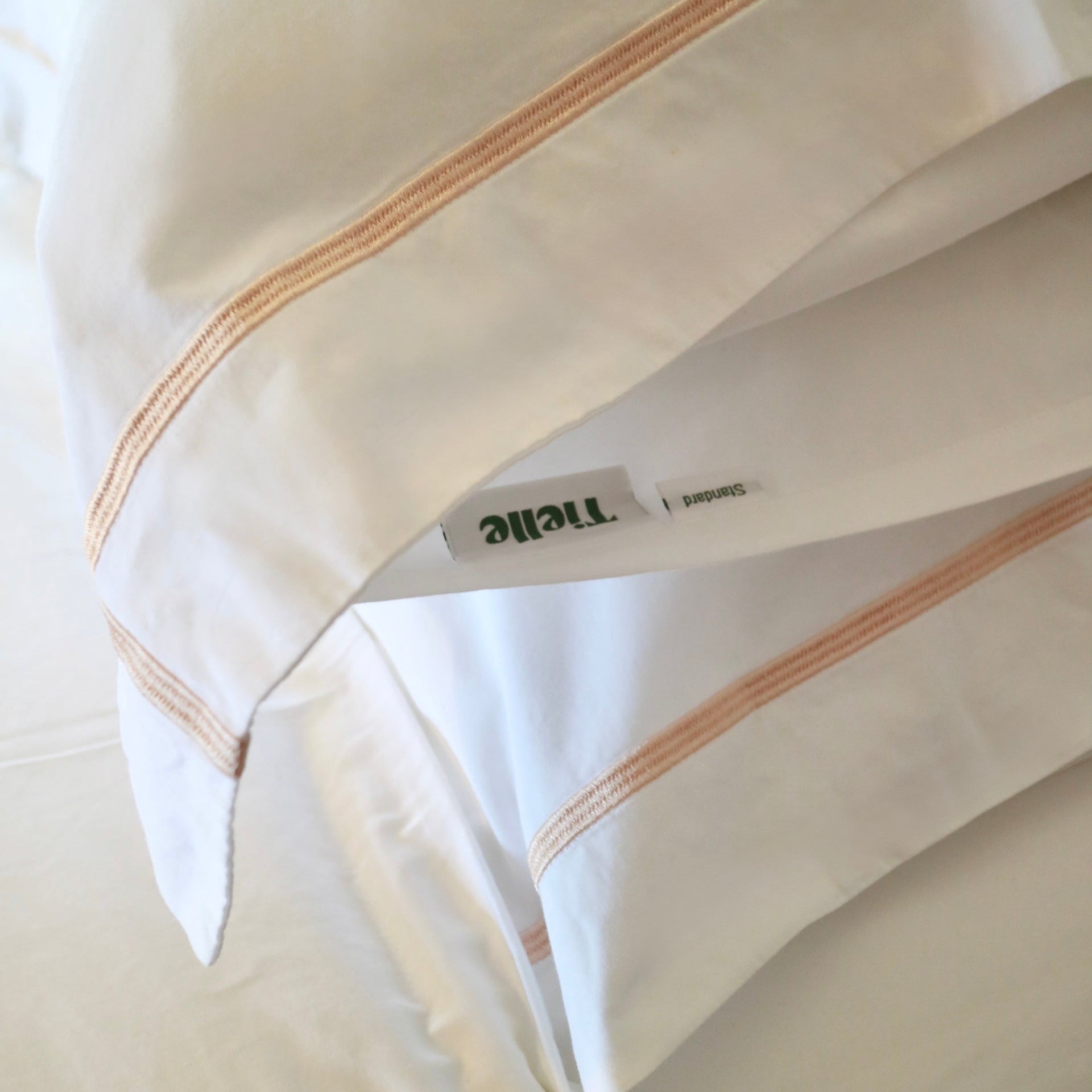 Thread Count Rose Pn Rose Gold Cross Border 400 Thread Count Linen Set | Tielle – Tielle ...