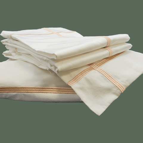 Thread Count Rose Pn Rose Gold Cross Border 400 Thread Count Linen Set | Tielle – Tielle ...