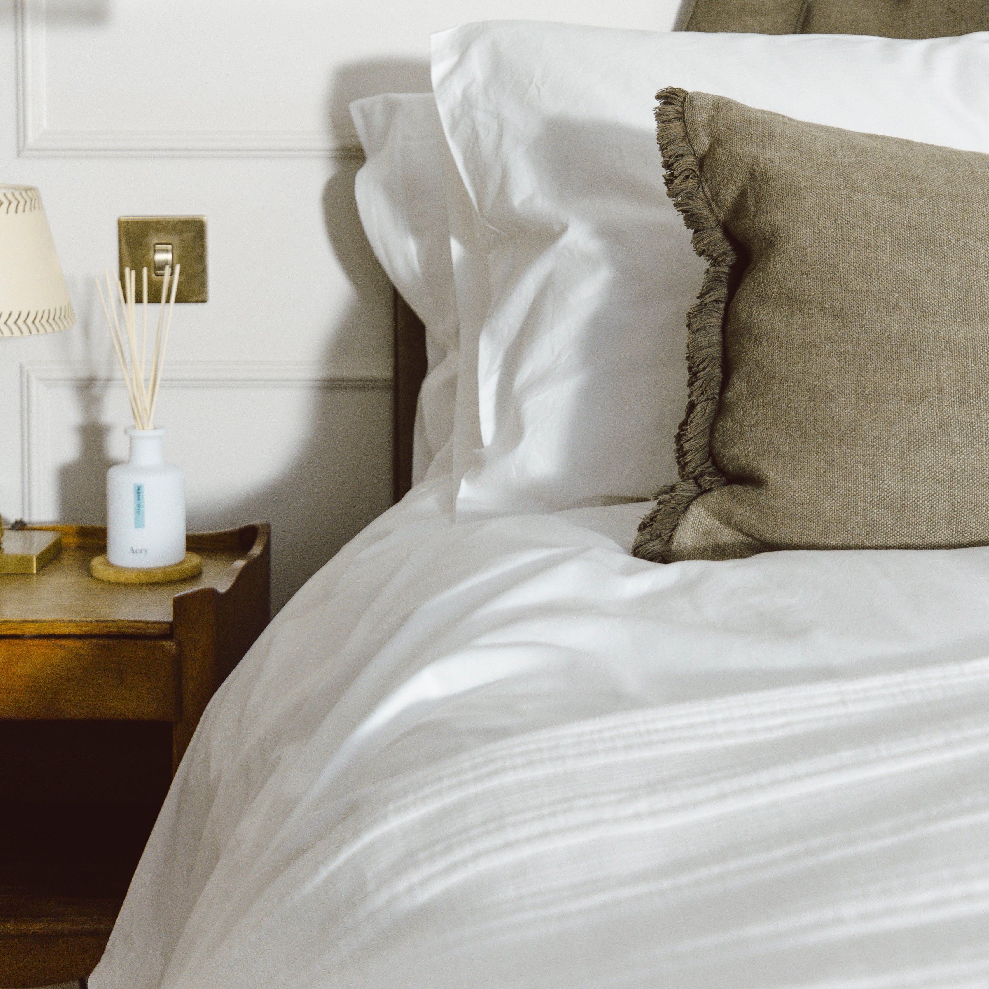 White Cotton Bedspread