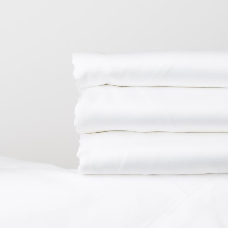 Flat sheet 300 thread count sateen hotel luxury