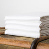 Fitted white cotton sheet 400 threadcount