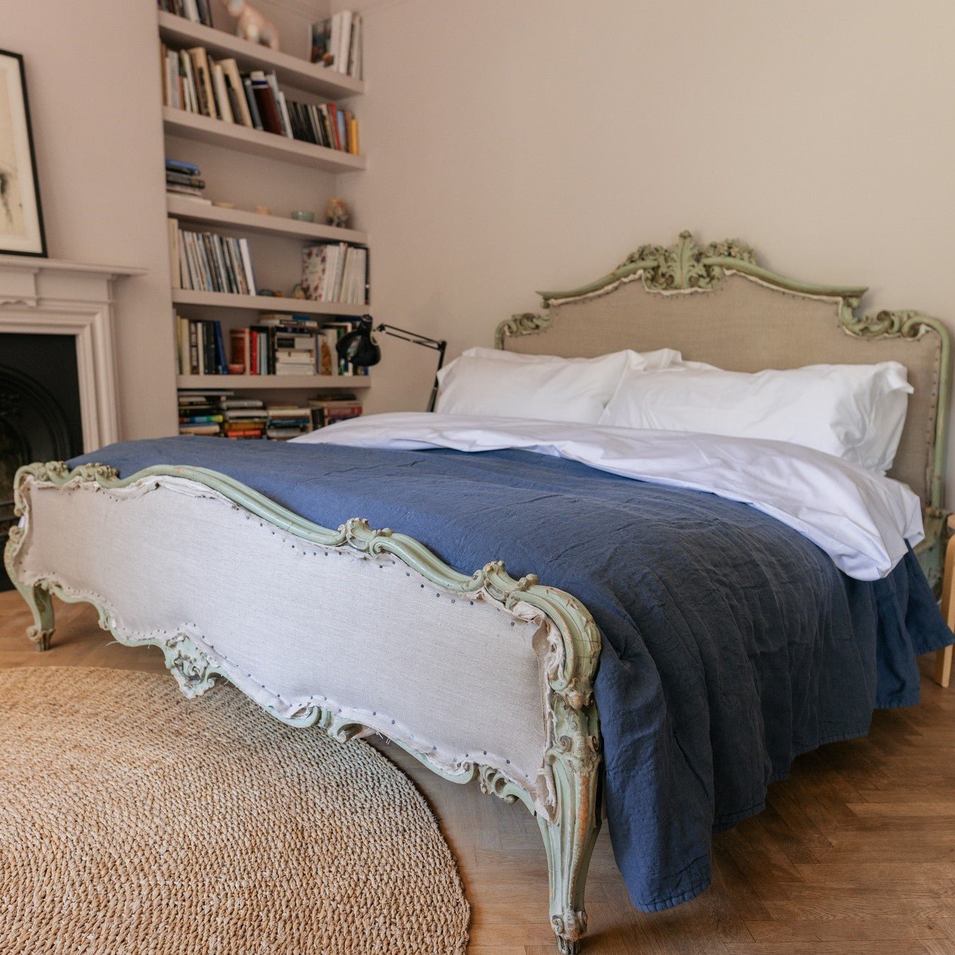 Washed Denim Linen Quilted Throw – Tielle Love Luxury by Tradelinens