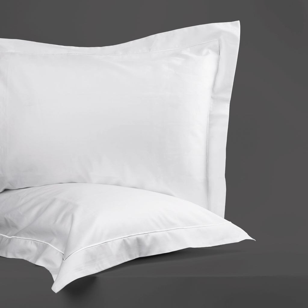 Smooth and Silky 600 Thread Count Oxford Pillowcase Pair