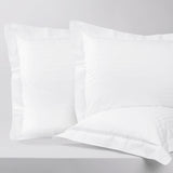 Classic Hotel 300 Thread Count Satin Stripe Oxford Pillowcase Pair - embroidery