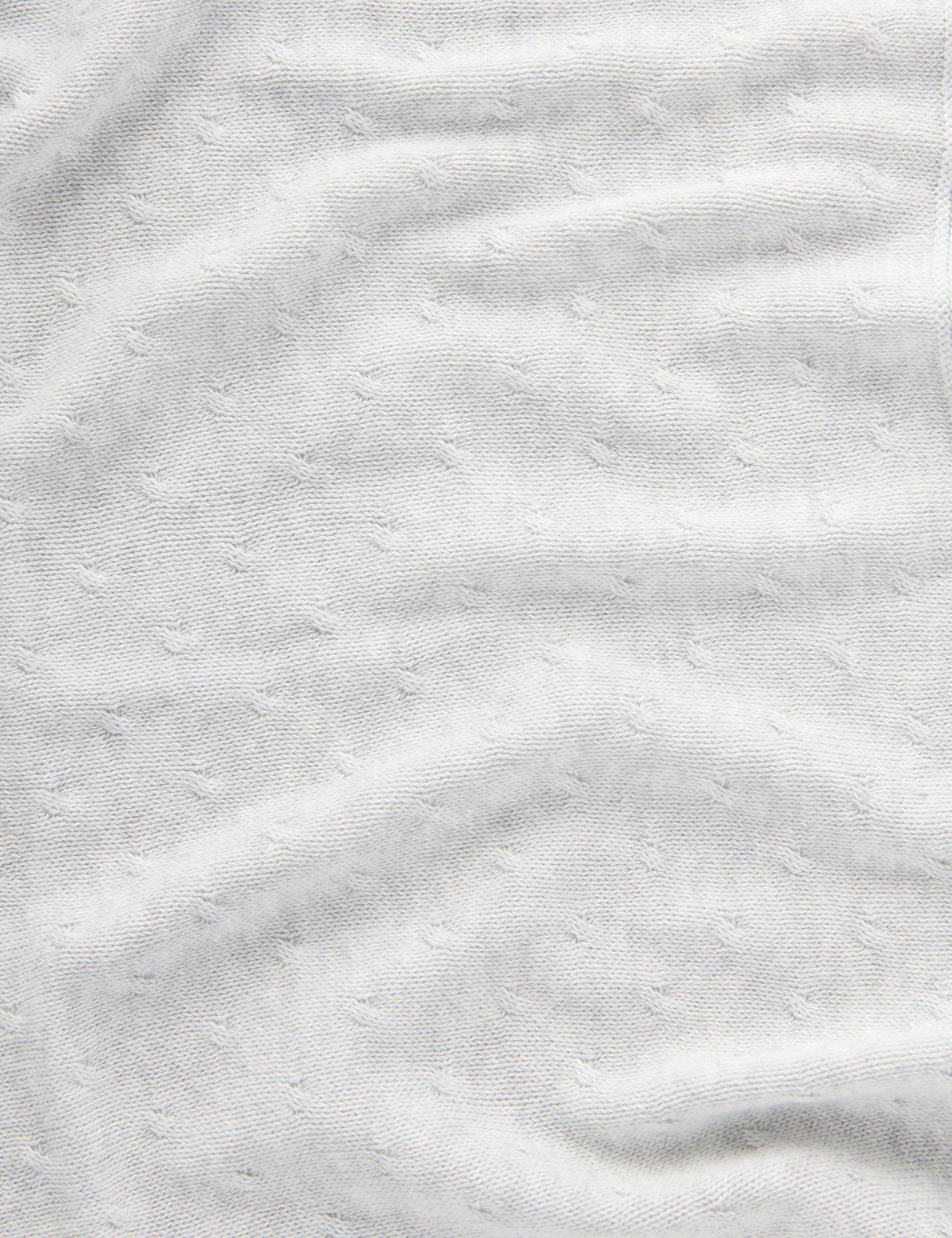 Purebaby Pale Grey Essentials Blanket