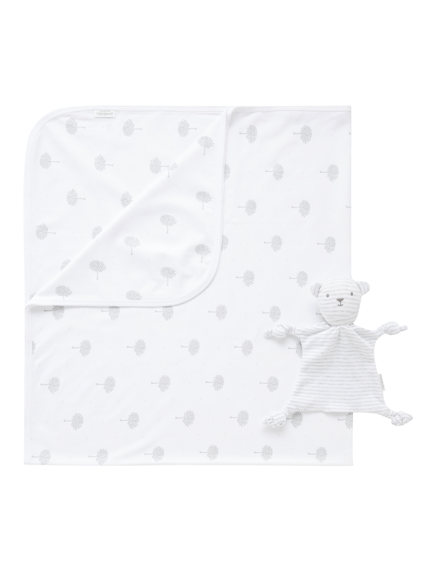 Purebaby Bunny Rug and Snookie Pack