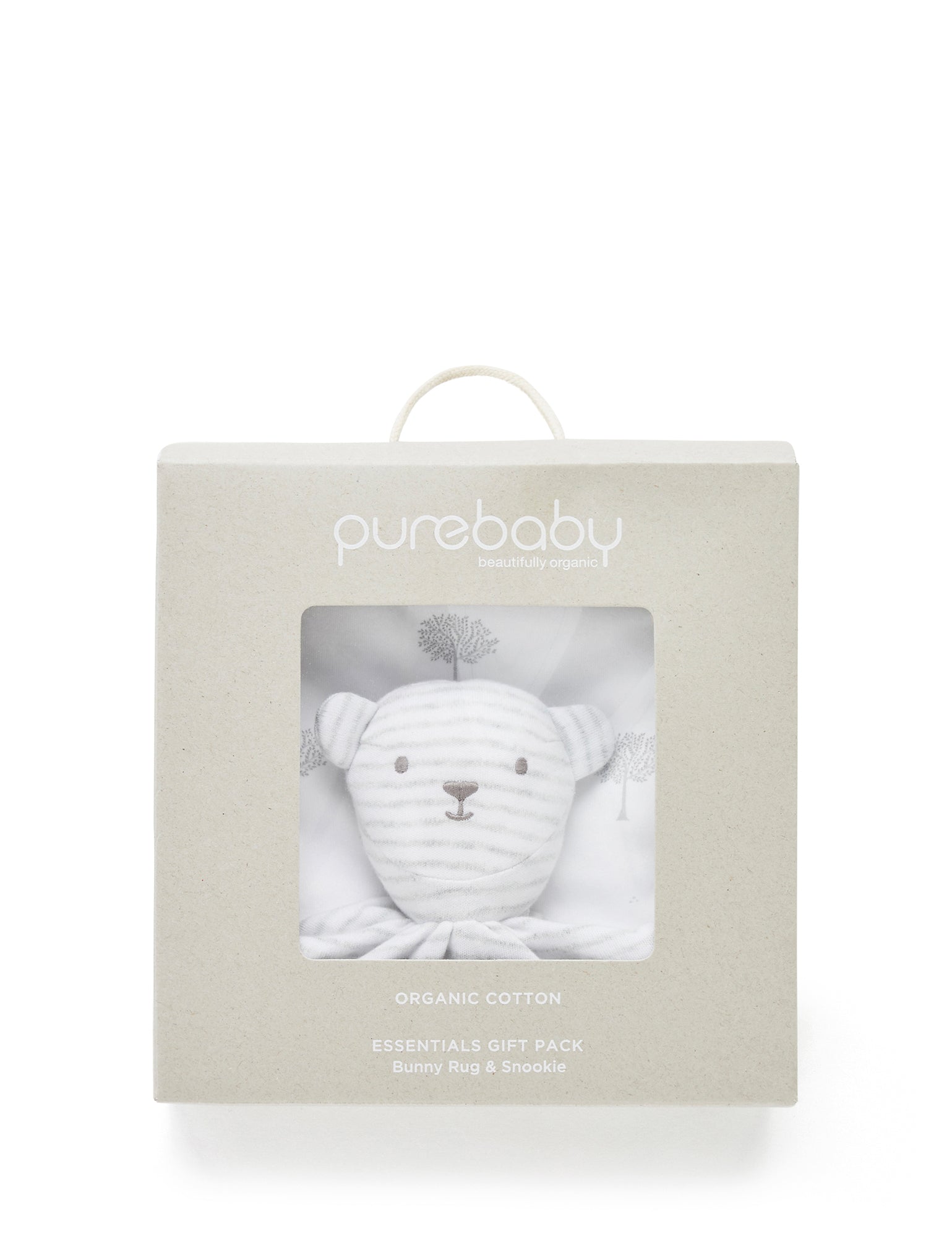Purebaby Bunny Rug and Snookie Pack