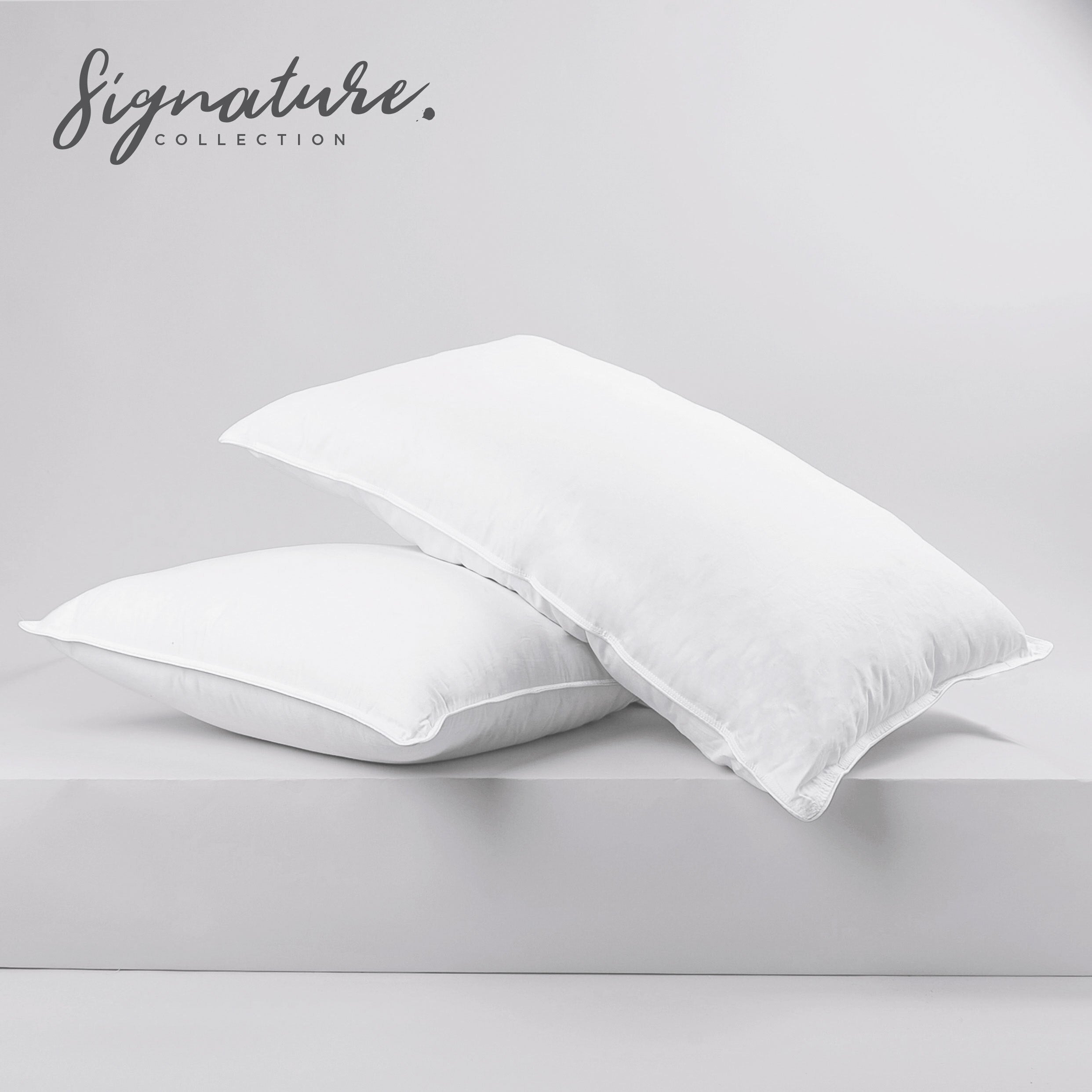 Hungarian White Goose Down Pillow