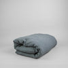 Washed Denim Linen Quilted Throw
