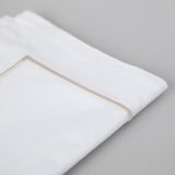 Classic Hotel 300 Thread Count Oxford Pillowcase Pair with Coloured Embroidery - Classic Hotel 300 Thread Count Oxford Pillowcase Pair with Coloured Embroidery