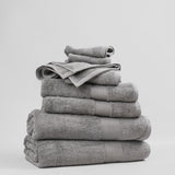 Luxury Spa Charcoal Grey Towels - luxury grey towels 