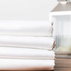 Deep fitted sheet 100% cotton white