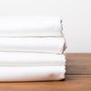 hotel flat sheet white cotton