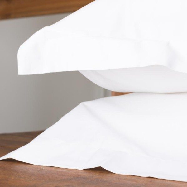Oxford pillowcase cotton hotel sateen
