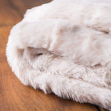 Ecru Alaskan Fox Luxury Faux Fur Throw - luxury faux fur throw
