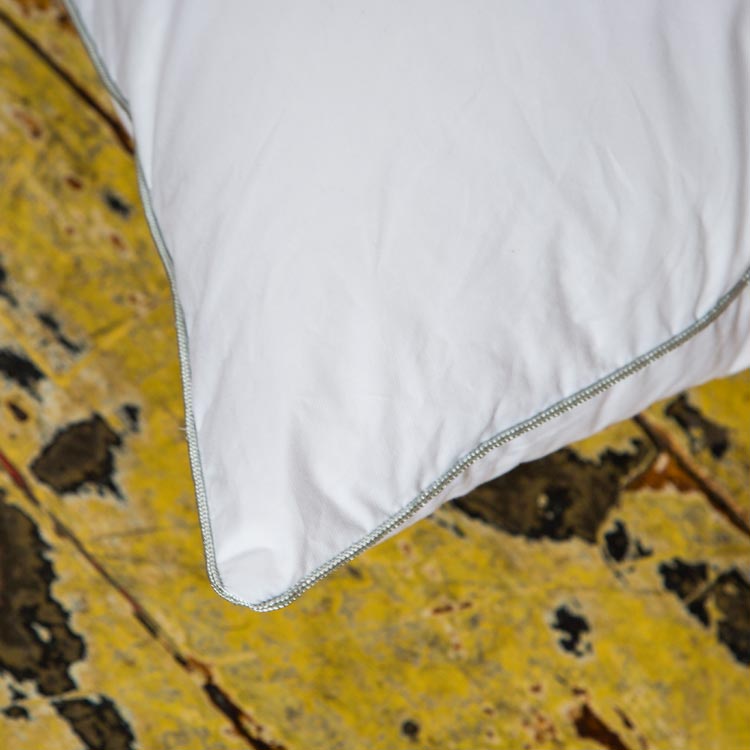 duck down pillow soft cotton case