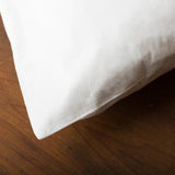 Soft and Strong 400 Thread Count Housewife Pillowcase Pair - white cotton hotel luxury housewife pillowcase